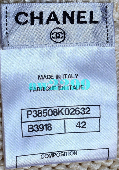 Chanel Rare 10P 2010 Most Wanted Runway Dress Mint 42 Beige