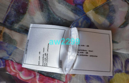 CHANEL 15C $7350 NWT EXQUISITE RARE RUNWAY 2 PIECE DRESS AND SCARF CC LOGO 34