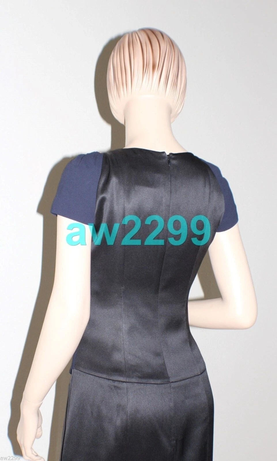 CHANEL 11A 2011 Most Wanted Paris Byzance Gripoix Dress 38 Blue & Black New