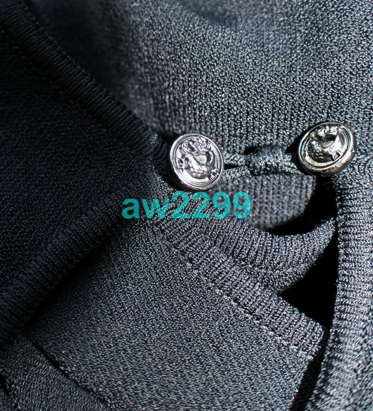 CHANEL MOST WANTED CAP SLEEVE UNIQUE HEM DRESS BLACK & NAVY FR 40 NEW