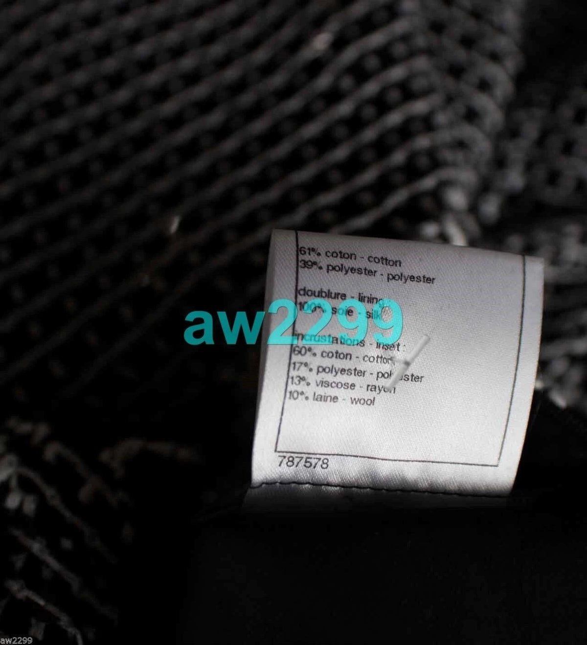 CHANEL 09P SEQUINS RUNWAY TWEED DRESS 38 NEW