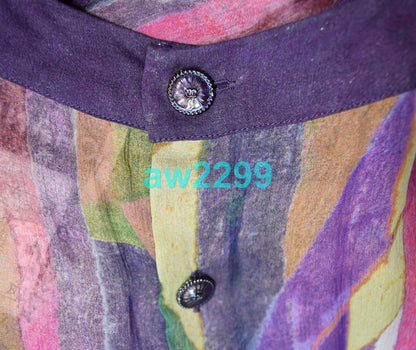CHANEL 2012 MOST WANTED RUNWAY 2 PC MAXI DRESS WITH SCARF CC LOGO MULTI NEW 38