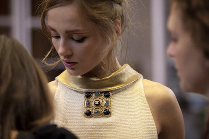 Chanel Pre‑Fall 2011 Paris Byzance Runway Tweed Dress Fr 38 36