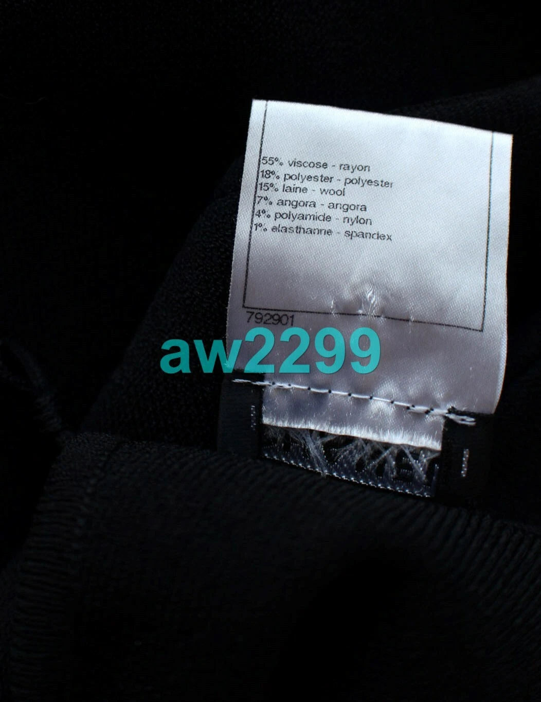 CHANEL MOST WANTED CAP SLEEVE UNIQUE HEM DRESS BLACK & NAVY FR 40 NEW