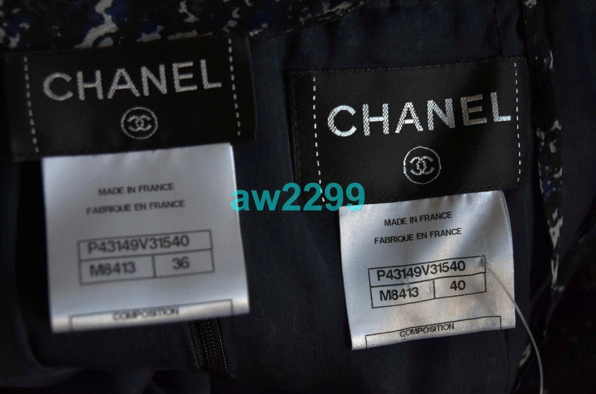 CHANEL most wanted rare 2 piece cc logo full length dress 40 scarf