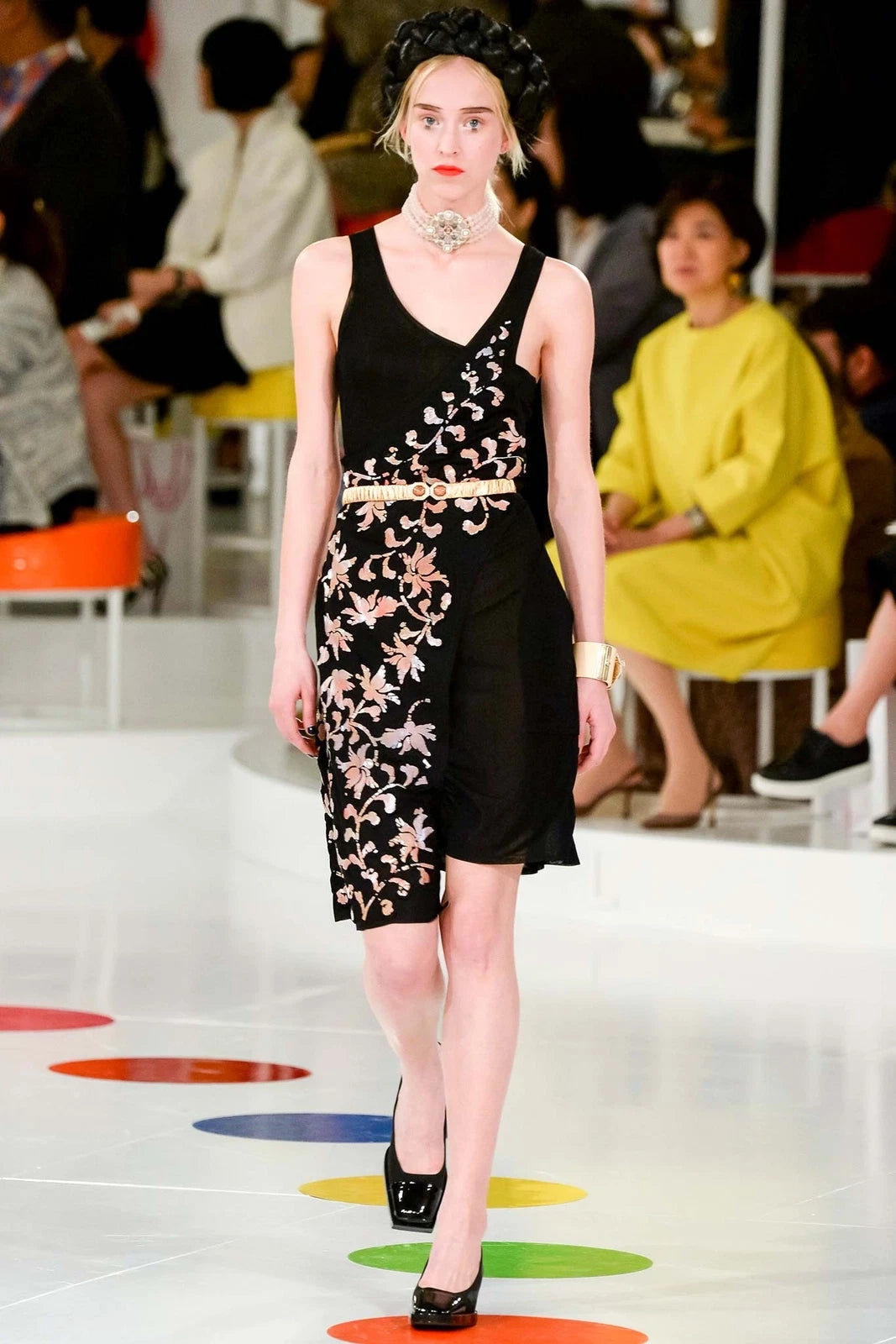 Chanel 16C Nwt $6,400 2016 Runway 2 Piece Embellished Dress 42 40 38 Cc Logo New