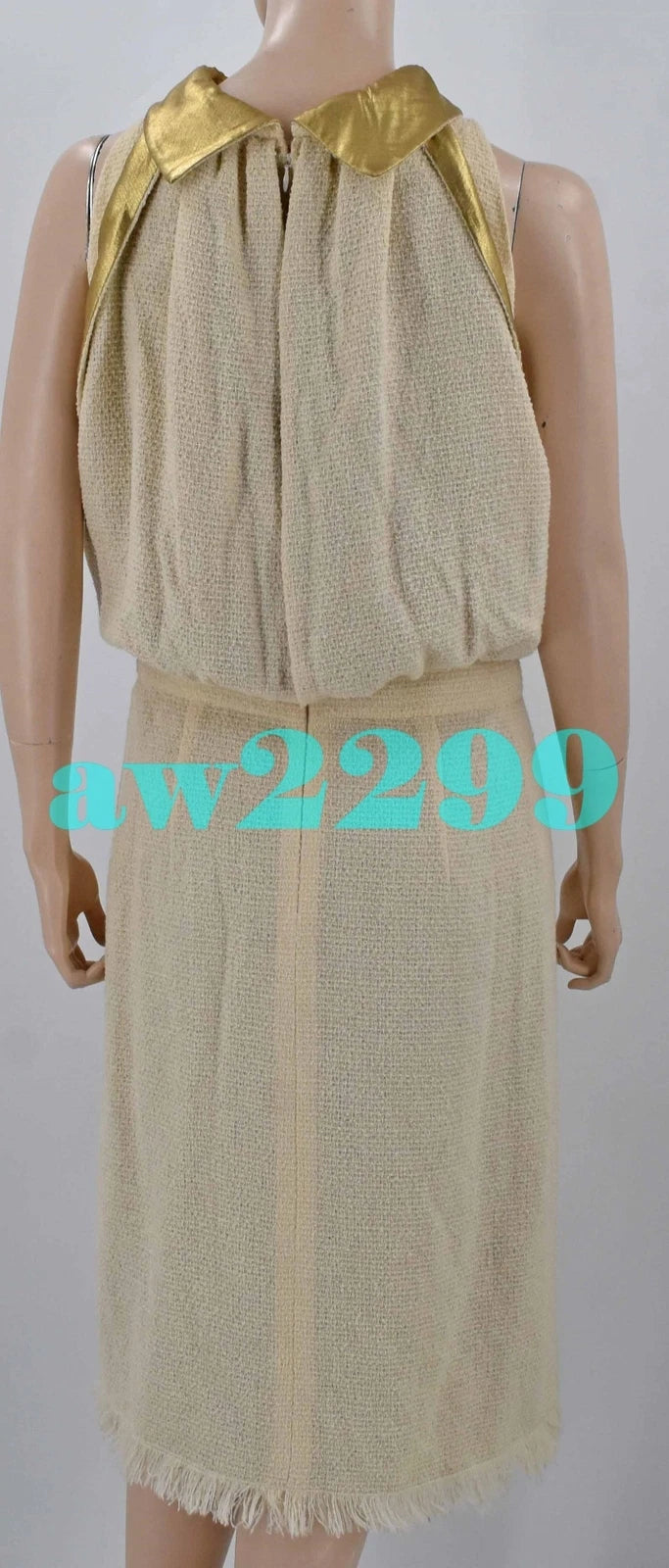 Chanel Pre‑Fall 2011 Paris Byzance Runway Tweed Dress Fr 38 36